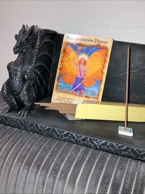 10/$10 Morning Star Vanilla Incense & Flower Mini Holder